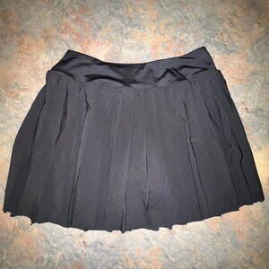 DSG Performance Mid-Rise Skort With‎ Built-In Shorts, Medium, Black